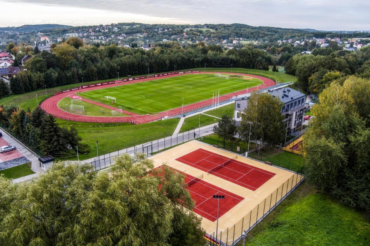 卡尔瓦里亚-泽布日多夫斯卡 Pawilon Sportowo Turystyczny Kalwarianka旅舍 外观 照片